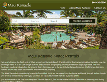 Tablet Screenshot of mauikamaole.com